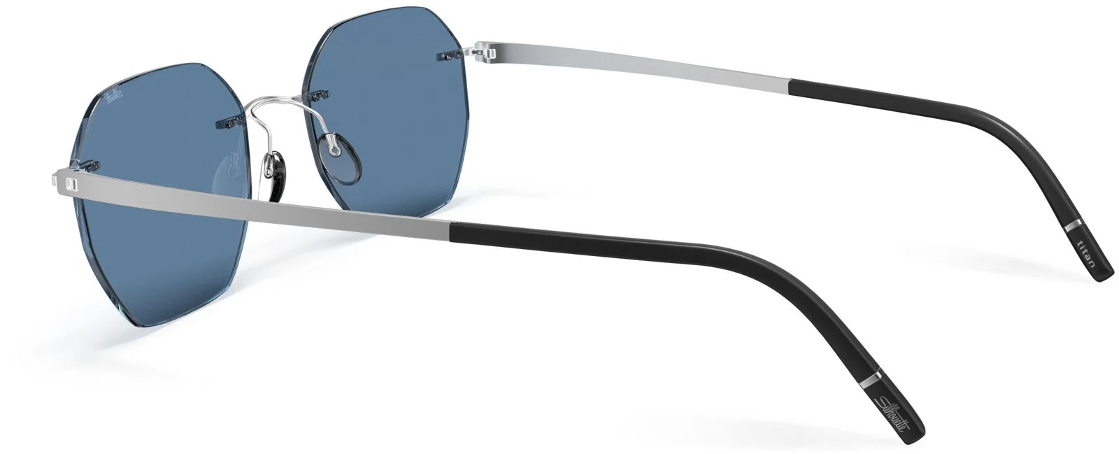 Silhouette Cabrillo Rimless 8748 Sunglasses - view 14